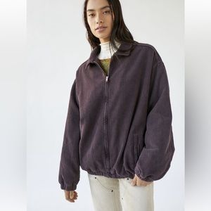 BDG Oversize Corduroy Harrington Jacket